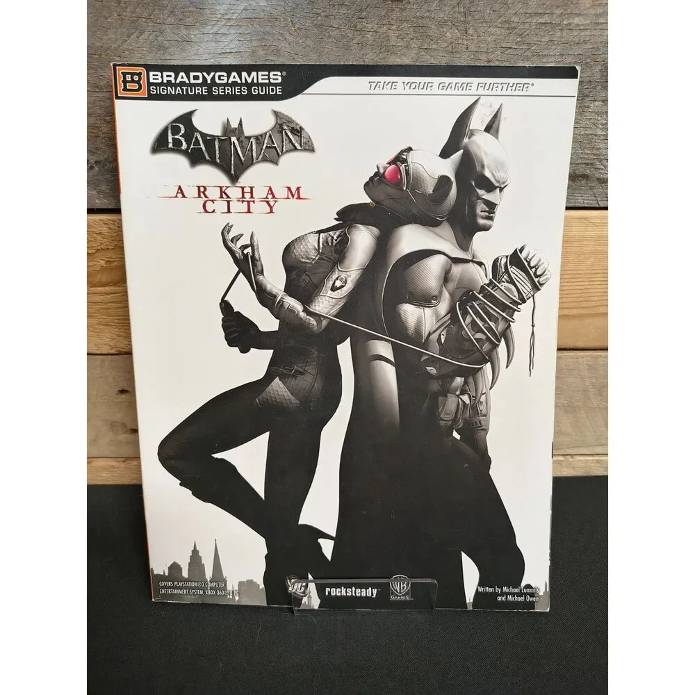 Batman Arkham City Brady Games Signature Series Guide 752073013523